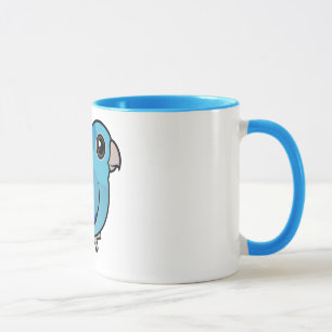 Mug Parrotlet Pacifique bleu