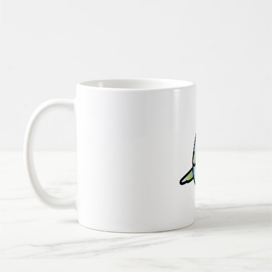 Mug Parrotlet vert Diluer (Gauche)