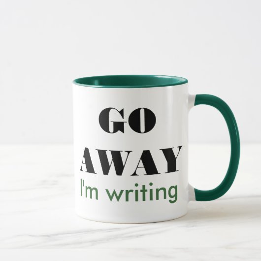 Mug Pars, j'écris (Droite)