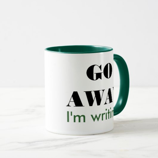 Mug Pars, j'écris (Devant droit)