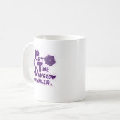 Mug Part Time Dungeon Crawler RPG Gamer Fun (Devant gauche)