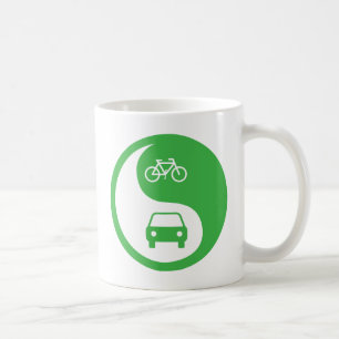 Mug Partager la route Yin Yang