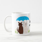 Mug Partager une journée pluvieuse... (Gauche)