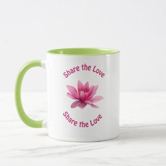 Mug Partagez l'amour (Gauche)
