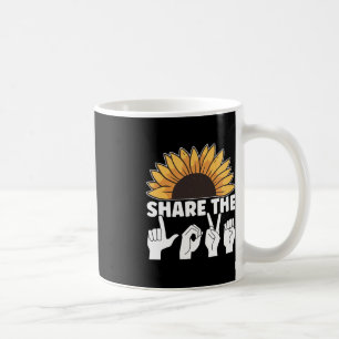 Mug Partagez l'amour ASL American Sign Language Awards
