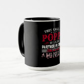Mug Partenaire de They Call Me Poppy Because (Devant gauche)