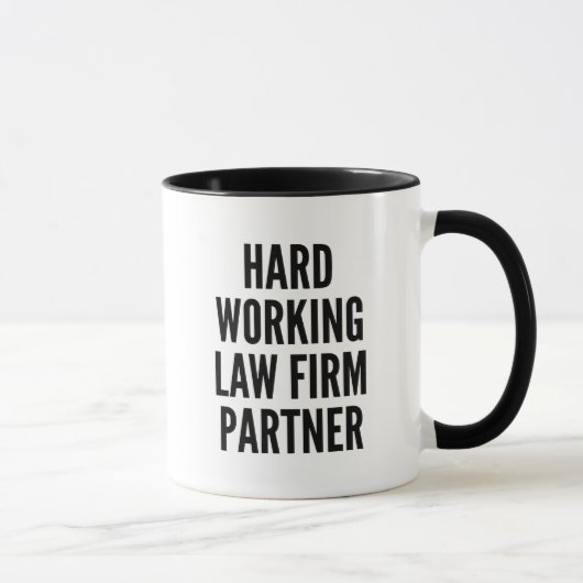 Mug Partenaire du cabinet de droit du travail difficil (Droite)