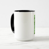 Mug parterre de fleurs au printemps (Devant gauche)