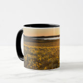 Mug Parterre de fleurs sauvages de Balsamroot à feuill (Devant gauche)