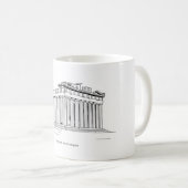 Mug Parthénon d'Athènes 2 (Devant droit)