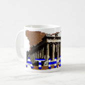Mug Parthénon d'Athènes Grèce (Devant gauche)