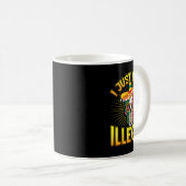 Mug Parti Cinco De Mayo Mexicain Je Sais Juste Illégal (Devant droit)