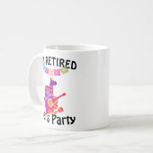 Mug Parti de la retraite mexicaine de style Fiesta Pin (Devant gauche)