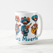 Mug Parti Dia De Los Muertos (Devant droit)