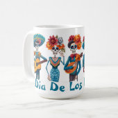 Mug Parti Dia De Los Muertos (Devant gauche)