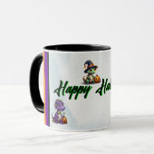 Mug Parti Dino-Mash d'Halloween (Devant gauche)