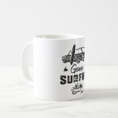 Mug Parti faire du Surf Temps Aloha (Devant gauche)