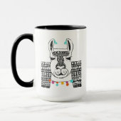 Mug Parti Llama - Portrait (Gauche)