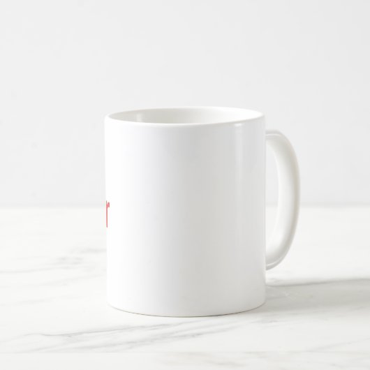 Mug Parti travailliste R-U (Devant droit)
