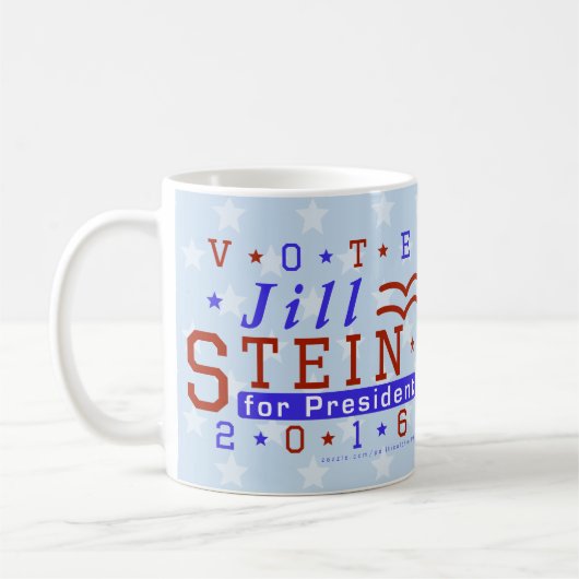 Mug Parti Vert 2016 de président élection de Jill (Gauche)