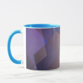 Mug Particules volantes Abstraites | Formes géométriqu (Gauche)