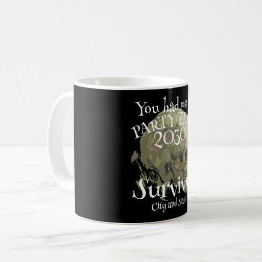 Mug Partie 2024 2025 2026 2027 2028 2029 2030 2031 203 (Devant gauche)