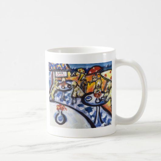 Mug Partie blonde comme les blés doucement enduite de (Droite)