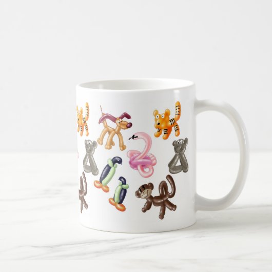 MUG PARTIE D'ANIMAL DE BALLON (Droite)