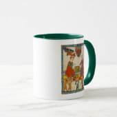 Mug Partie d'échecs Codex Manesse XIVe siècle (Devant droit)