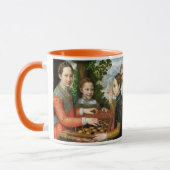 Mug Partie d'échecs par Sofonisba Anguissola - Circa (Gauche)