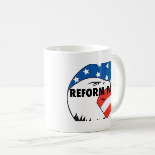 Mug Partie Eagle 2 de réforme (Devant droit)