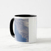 Mug Partie sud de la Californie vue depuis l'espace (Devant gauche)