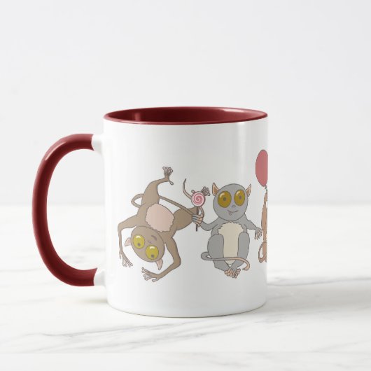 Mug Partie Tarsiers, (Gauche)