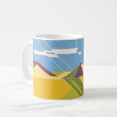 Mug Partiellement nuageux (Devant gauche)