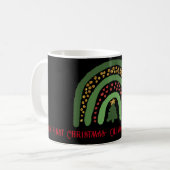 Mug Parties scintillant arc-en-ciel rouge or vert (Devant gauche)