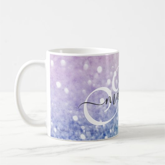 Mug Parties scintillant Bokeh Glamour Élégant (Gauche)