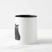 Mug Parties scintillant Chat Cheveux Mélange humour Ch (Centre)