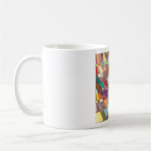Mug Parties scintillant de couleurs Abstraites (Gauche)