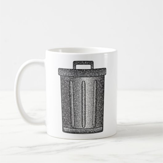 Mug Parties scintillant de déchets (Gauche)
