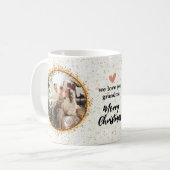 Mug Parties scintillant de Noël moderne Collage photo (Devant gauche)