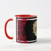 Mug Parties scintillant de petit coeur branchée Valent (Gauche)