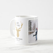 Mug Parties scintillant Deer Oh Deer Noël est ici (Devant gauche)