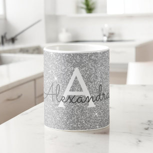 Mug Parties scintillant d'étincelle en argent de luxe 