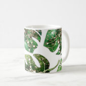 Mug Parties scintillant d'or Sparkle Glam Tropical Feu (Devant droit)