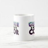 Mug Parties scintillant est ma couleur préférée (Centre)
