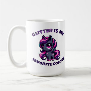 Mug Parties scintillant est ma couleur préférée mignon