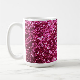 Mug parties scintillant étincelante chaude