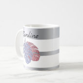 Mug Parties scintillant exotique tropicale brillante m (Devant gauche)