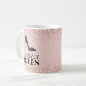 Mug Parties scintillant floue Boss Lady Règles personn (Devant gauche)