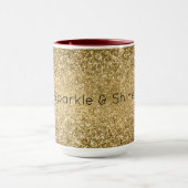 Mug Parties scintillant Glitzy Gold Glam     (Centre)